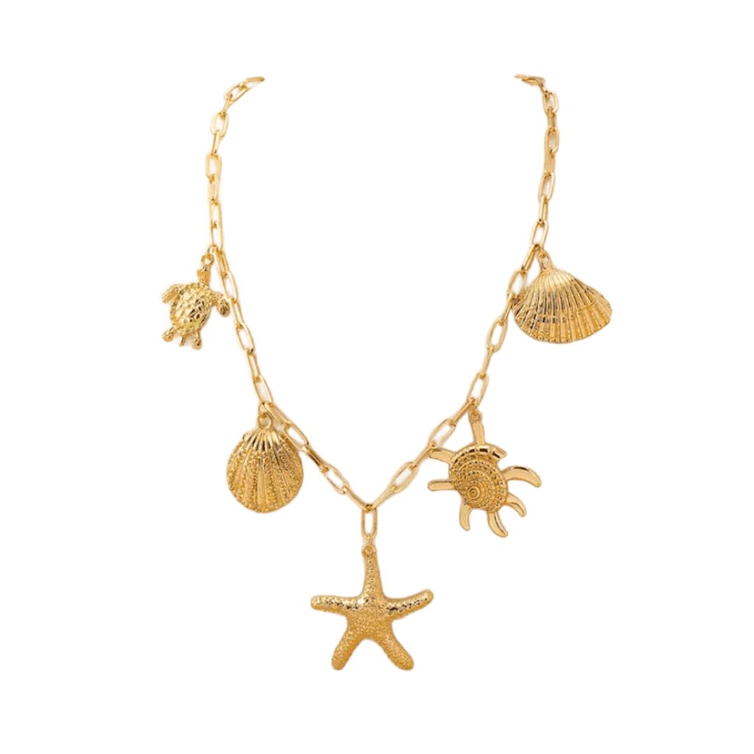 Eléonore – Collier à breloques en acier inoxydable