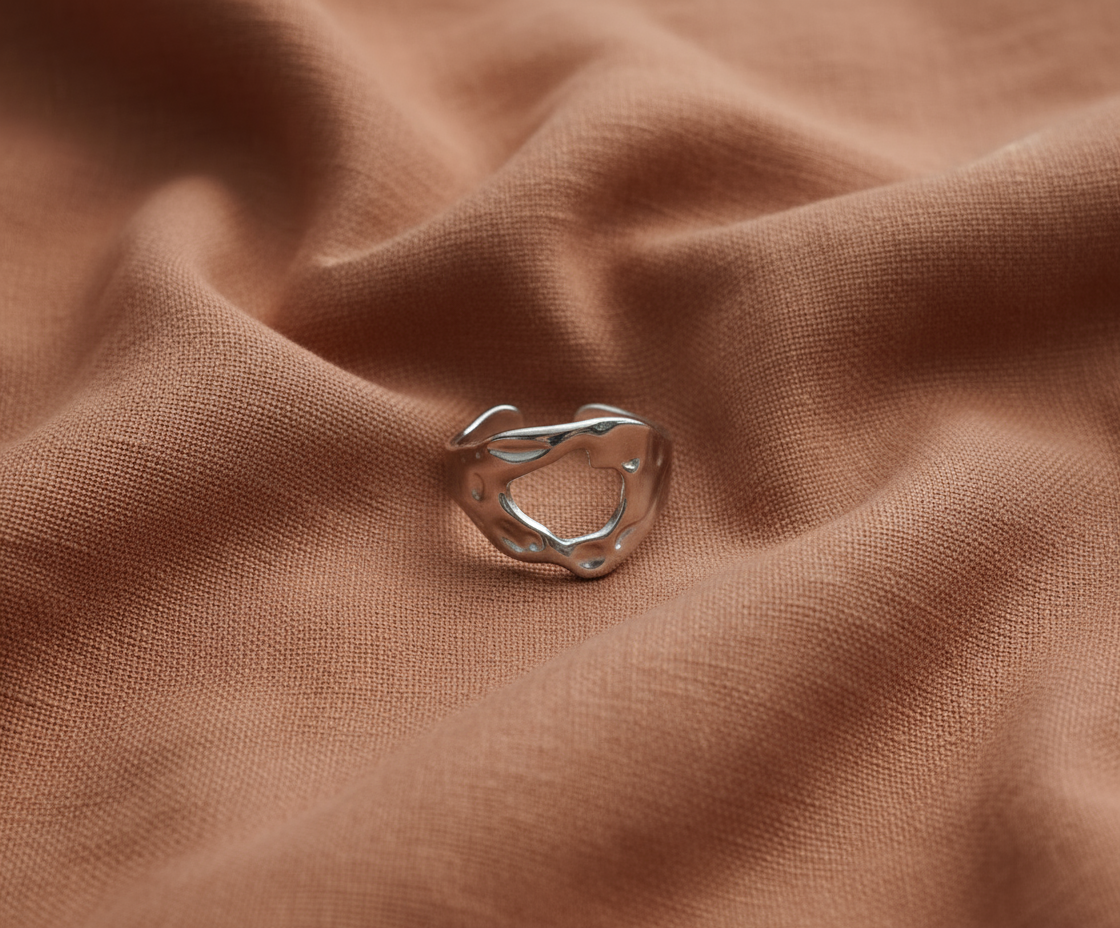 Sophie - Bague en acier inoxydable