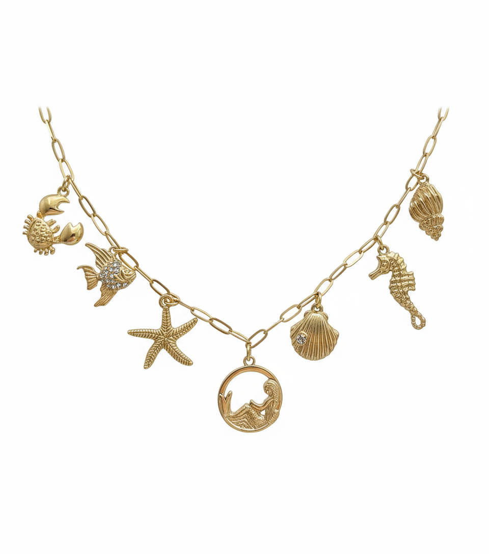 Marina - Collier Breloques