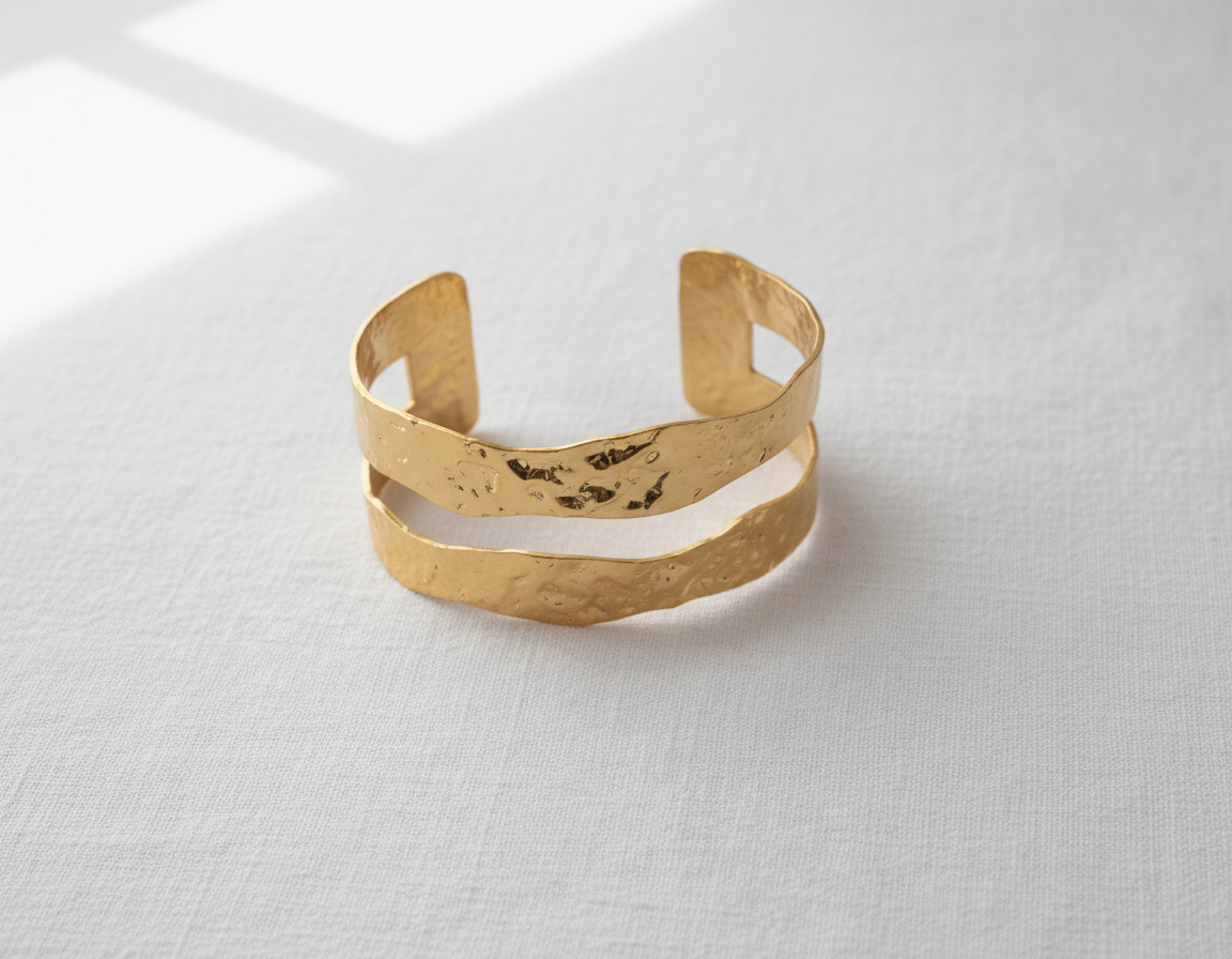 Luna - Manchette dorée