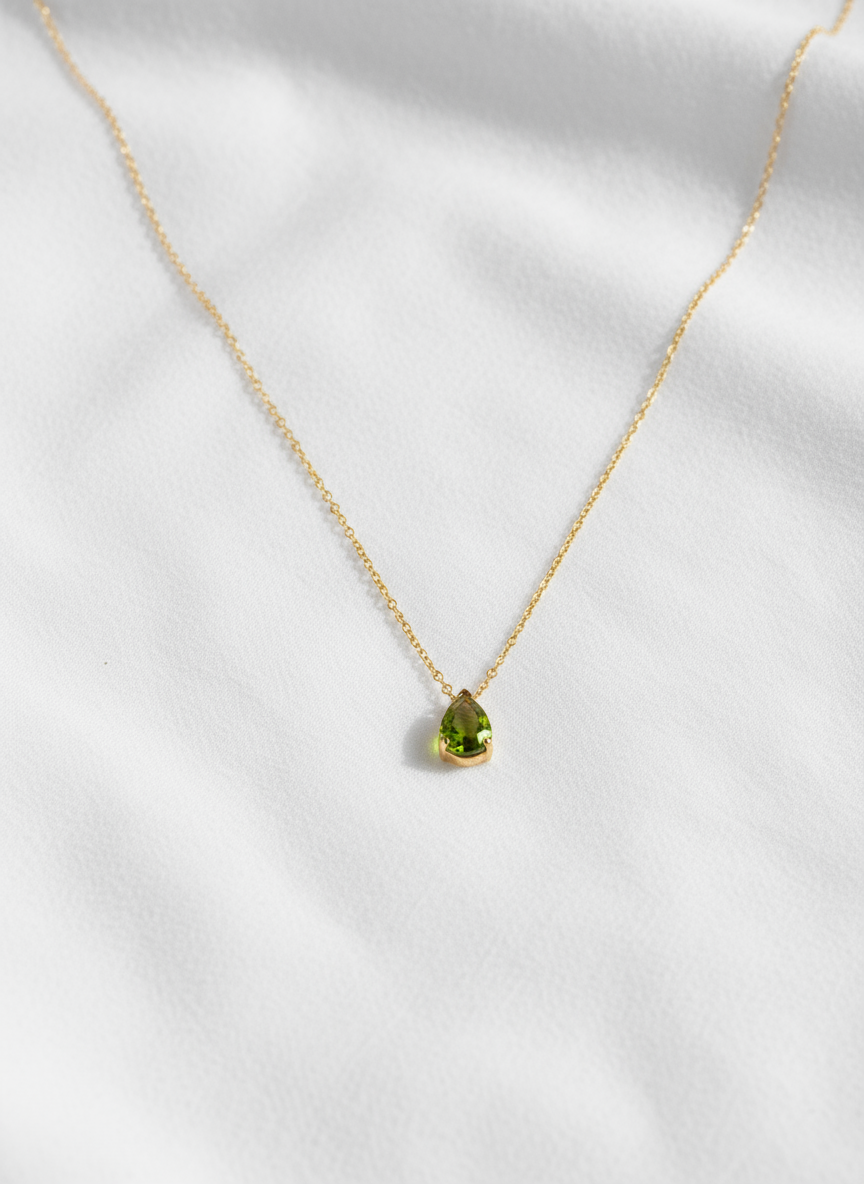 Dahlia - Collier en acier inoxydable