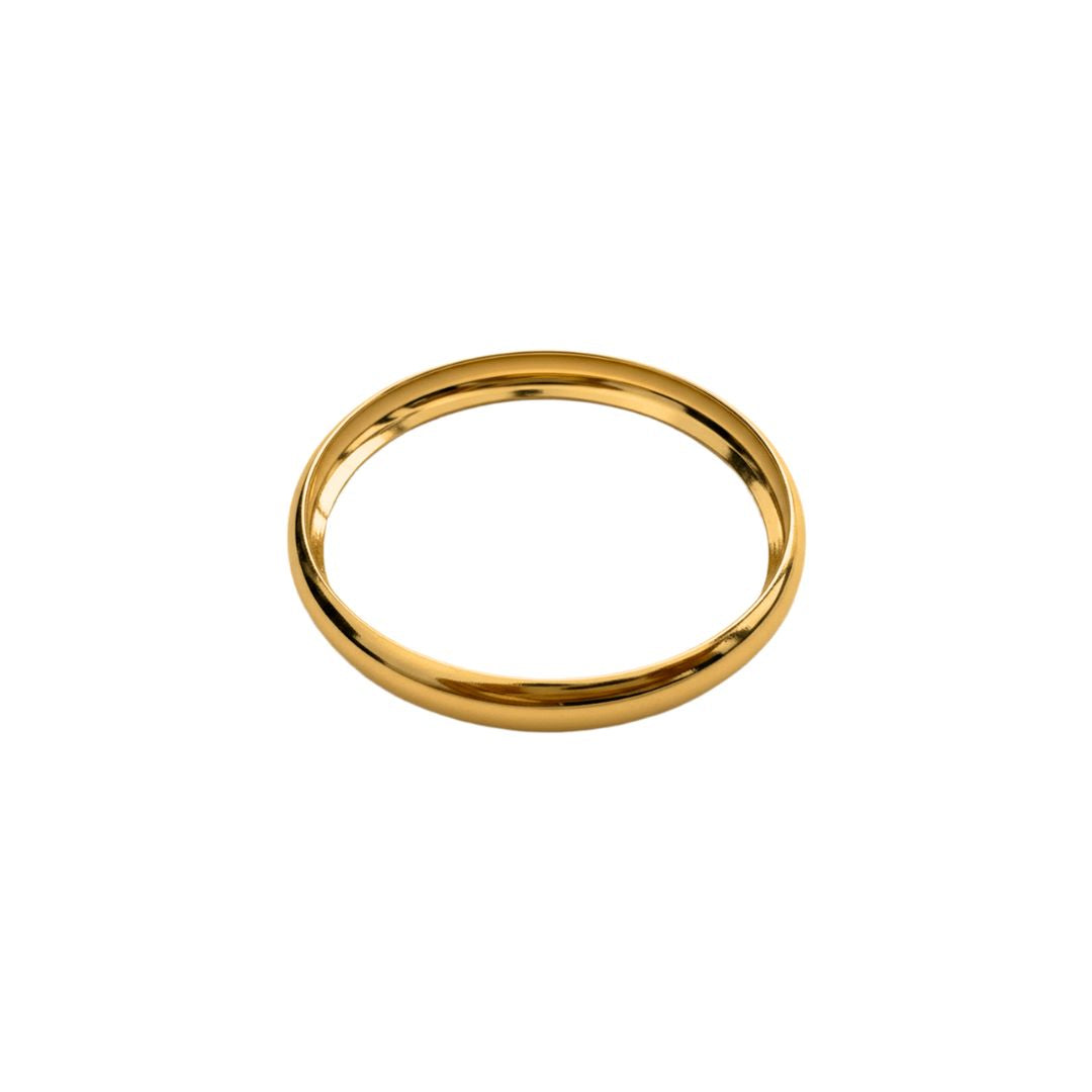 Lana - Jonc large doré