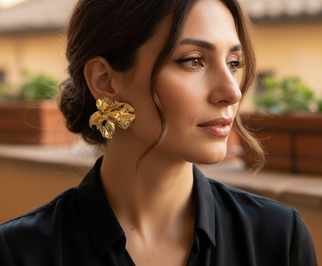 Céline - Boucles d'oreilles Créoles