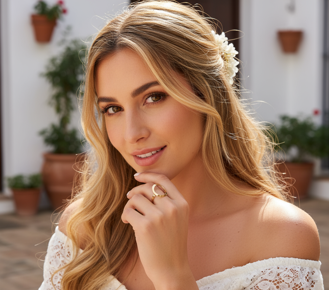 Christine - Bague dorée