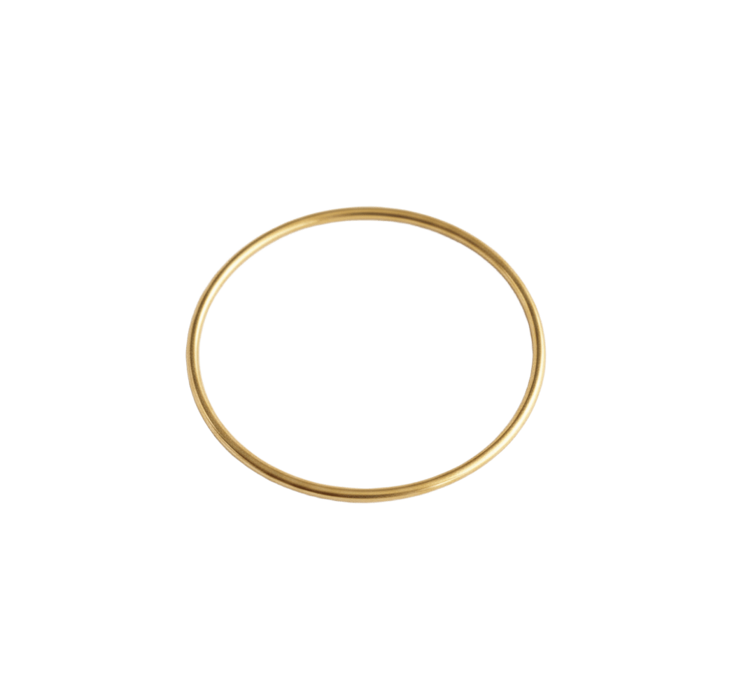 Éloïse – Jonc en acier inoxydable doré