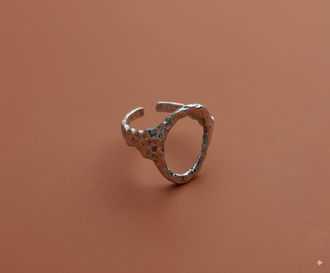 Camille - Bague acier inoxydable