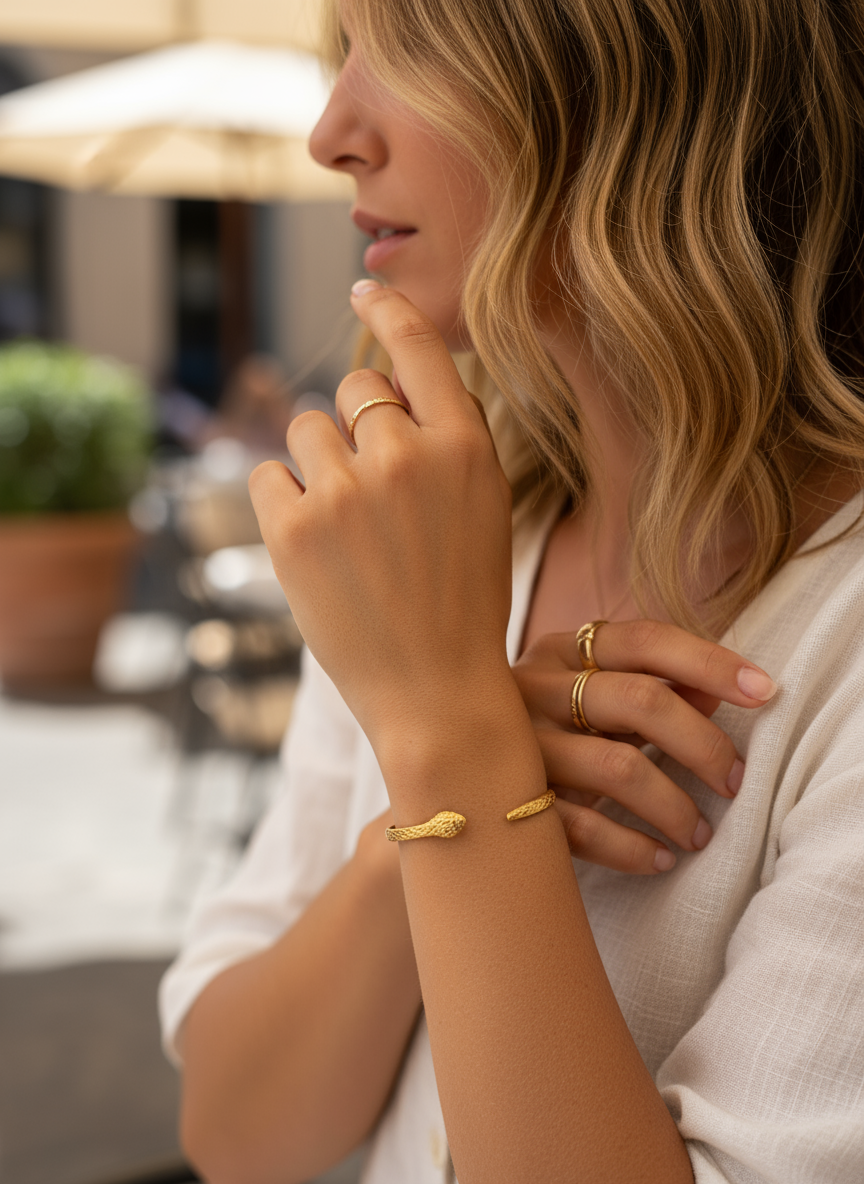 Elisia - Bracelet acier inoxydable